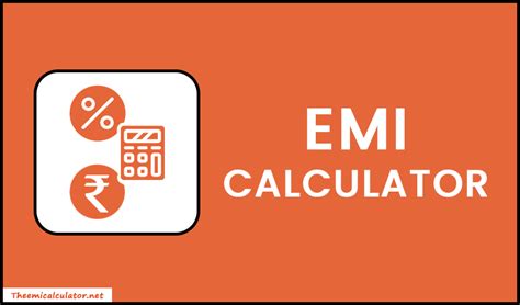 EMI Calculator - Calculate EMI for Home, Car, & Personal Loan