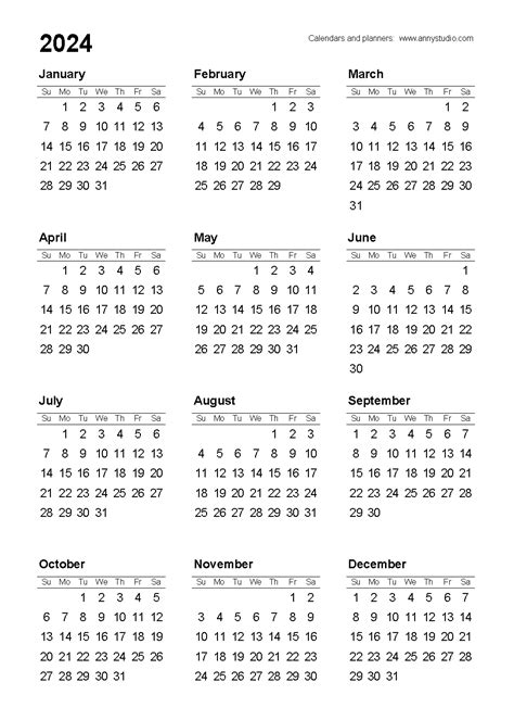 printable calendar 2024 aesthetic pdf best top awasome review of - 2024 yearly calendar with ...