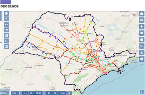 Rodovias concessionadas estaduais – Portal Geo Seade