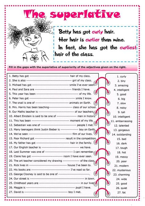 List Of Superlatives For Kids