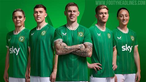 Castore Ireland 2023 Home Kit Released - Footy Headlines