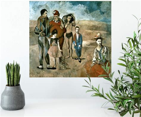 Pablo Picasso Family of Saltimbanques Giclee Print | Etsy