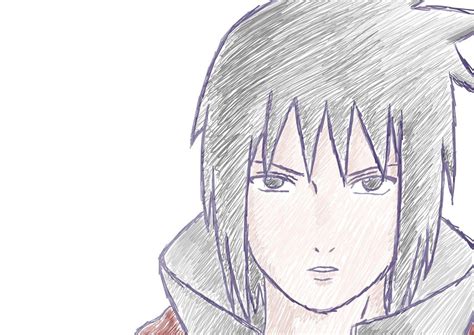 Sketch - Sasuke by Lillie-Boo on DeviantArt