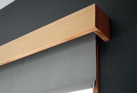 wooden valance box simple wood valance for roller shade genius diy wood ...