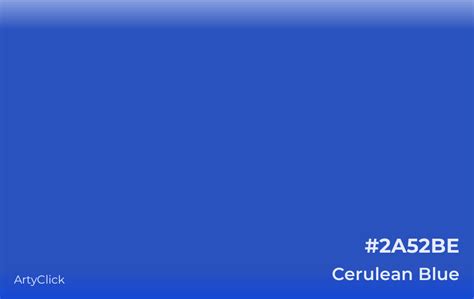 Cerulean Blue Color | ArtyClick