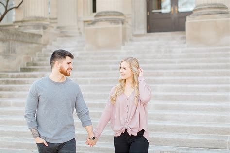 Iowa City Old Capitol Engagement Session | Bethany McNeill