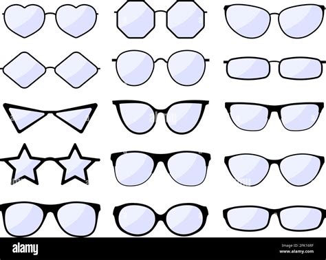 Black eyewear Stock Vector Images - Alamy