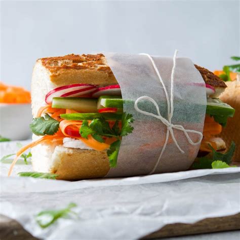 Leftover Turkey Banh Mi Baguette | Mrs Jones's Kitchen