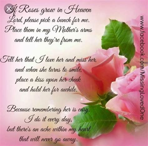 Happy Birthday To Mom In Heaven Poem - Bitrhday Gallery