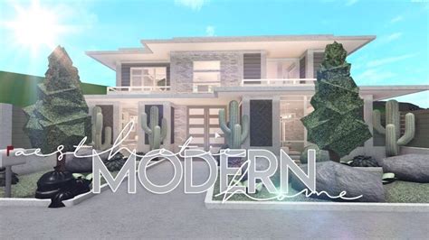 Modern Villa House Bloxburg - bmp-1st