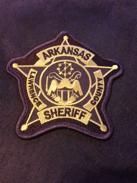 Lawrence County Sheriff's Department | Police patches, Police badge, Sheriff