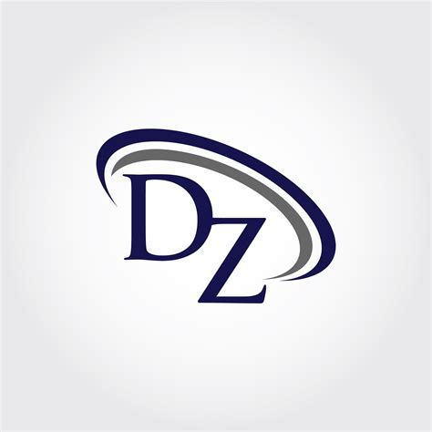 Monogram DZ Logo Design By Vectorseller | TheHungryJPEG