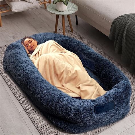 Buy Human Dog Bed, 67 x 38 x 12 Giant Dog Bed for Adults and Pets ...