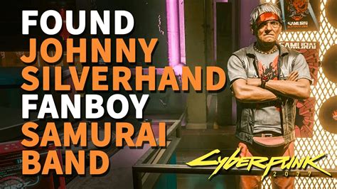 Johnny Silverhand Band Samurai Fanboy Cyberpunk 2077 - Cyberpunk 2077 ...