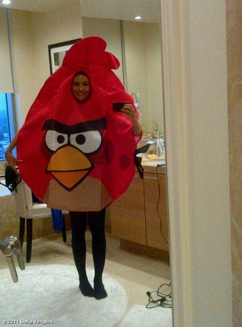 Sofia Vergara as an Angry Bird | Celebrity Halloween Costumes That Aren ...