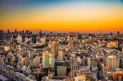 The Cityscape and Evening View in the City Center Stock Photo - Image of dusk, evening: 269852694