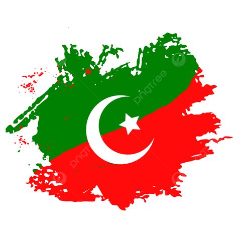 Pti Pakistan Tehreek E Insaf Flag Transparent Background Vector Hd Images, Pti, Pti Flag, Pti ...