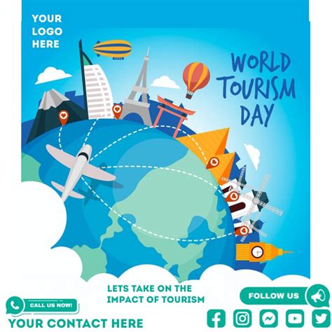 Copy of world tourism day | PosterMyWall