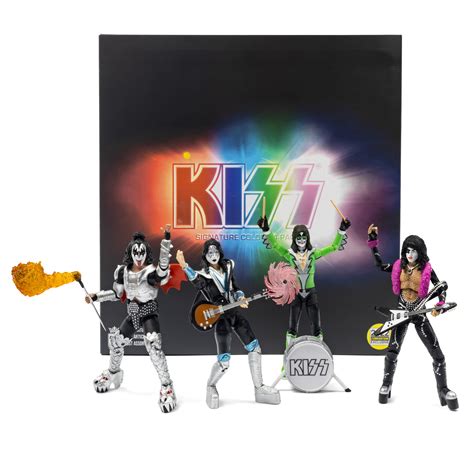 KISS Las Vegas 4-Pack - The Loyal Subjects BST AXN 5" Action Figure Set ...