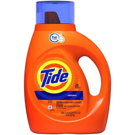 Tide Liquid Laundry Detergent, Original (37 oz) - Instacart