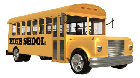 3D school bus model - TurboSquid 1485068