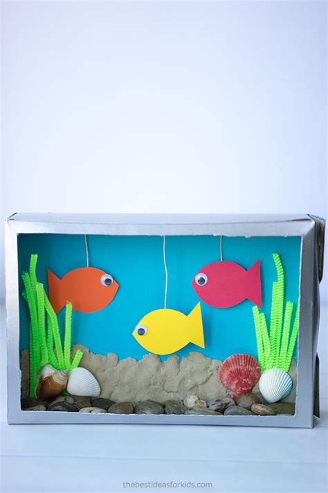 Cereal Box Aquarium - The Best Ideas for Kids