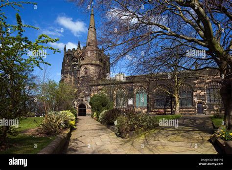 Ormskirk Parish Church of St Peter and St Paul Stock Photo - Alamy