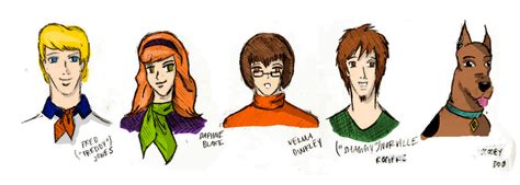 Scooby Doo Crew by LadySocrates on DeviantArt