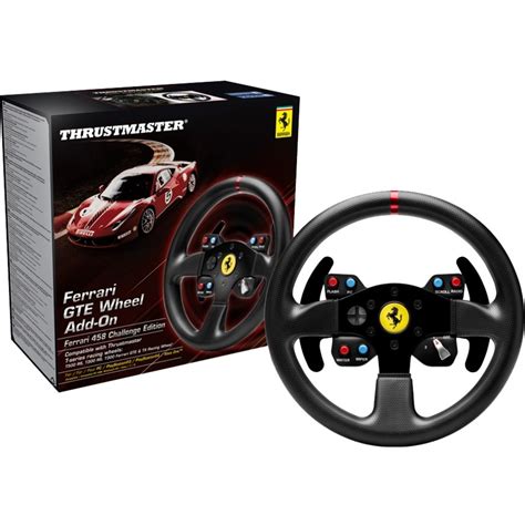 Thrustmaster Ferrari GTE Wheel Add-On Ferrari 458 Challenge Edition ...