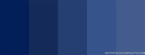 18 oxford Blue Color Palettes - Aesthetic Color Palette