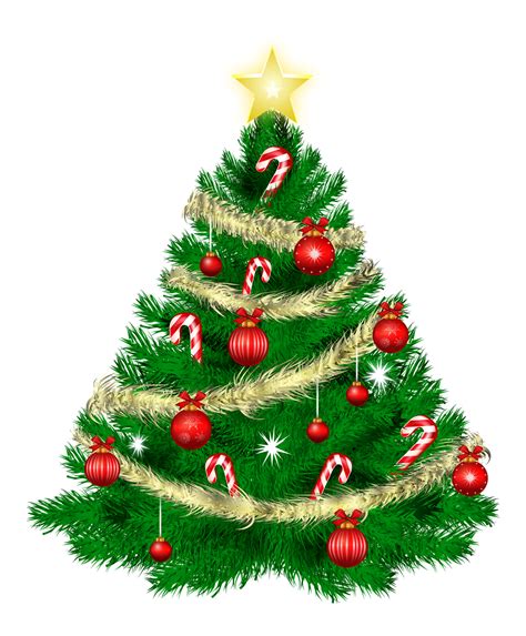 Christmas tree Santa Claus Clip art - Christmas Tree PNG Transparent Image png download - 1125* ...