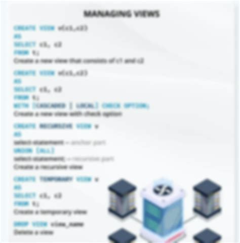 SOLUTION: Sql cheatsheet - Studypool