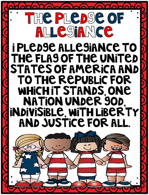 FREEBIE Pledge of Allegiance Poster | Made By Teachers