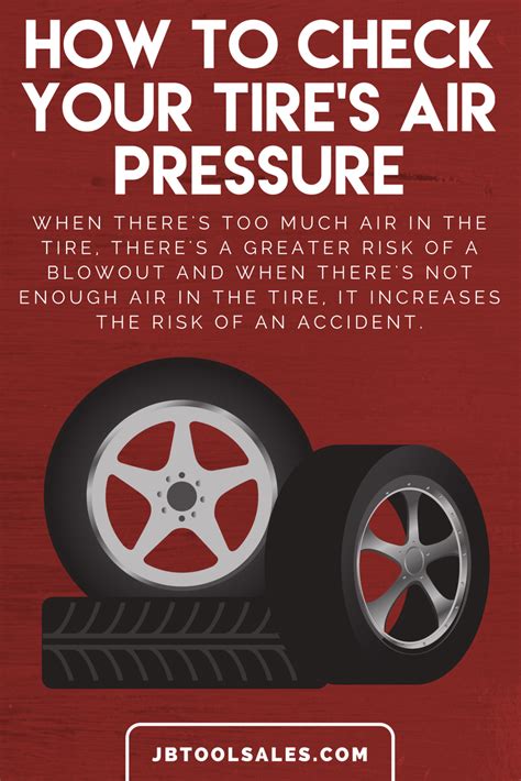 How to Check Your Tire's Air Pressure - JB Tools Inc.