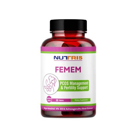 Buy Nutris Femem for PCOS Management & Fertility Support Online in ...