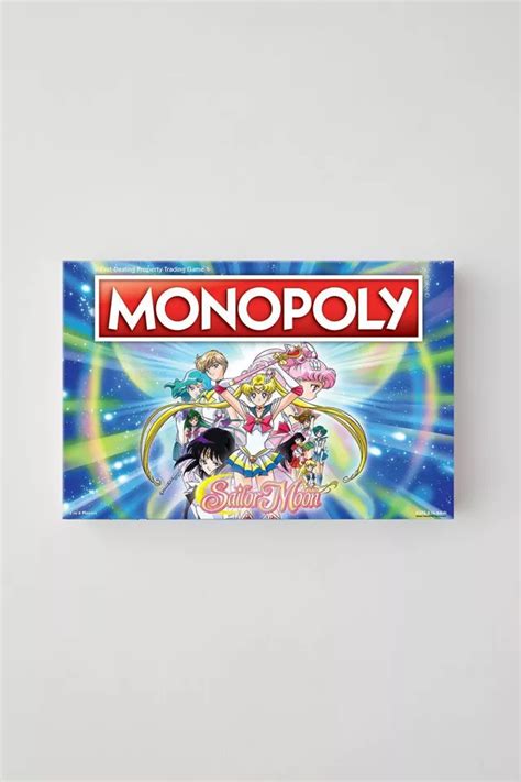 Sailor Moon Monopoly Board Game | Urban Outfitters