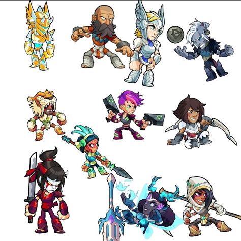 Rank these legends(spear edition) : r/Brawlhalla