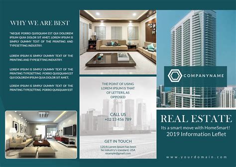 Corporate Real Estate Brochure Design on Behance