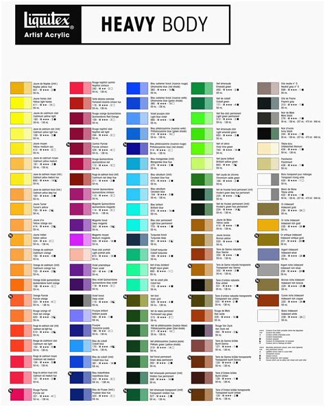 M Graham Watercolor Chart - Watercolor Mixing Chart Download | Paint ...