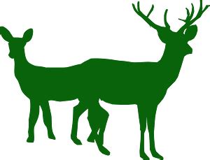 Deer Antlers silhouette - Free Vector Silhouettes | Creazilla