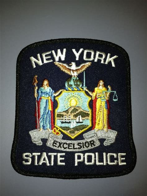 New York State Police patch | Police Department | Pinterest | The o'jays, Police and Spring