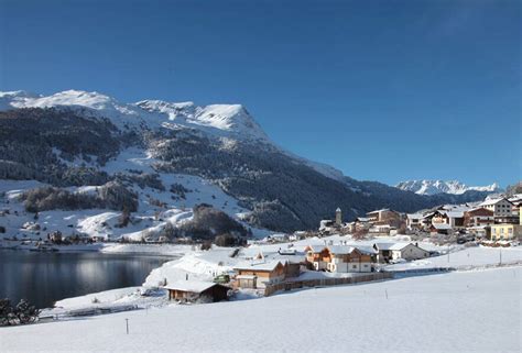 Eisschnelllauf am Reschensee