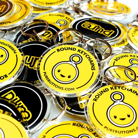 Keychains Samples | Custom Buttons | Promotional Products and Buttons