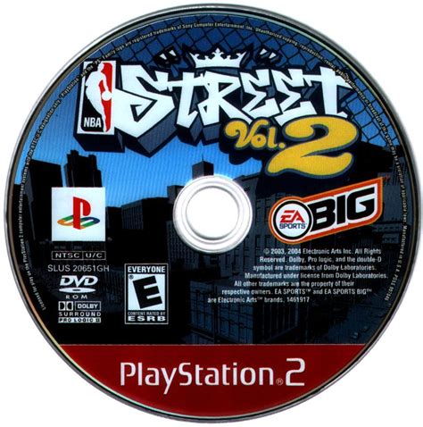 NBA Street Vol. 2 cover or packaging material - MobyGames