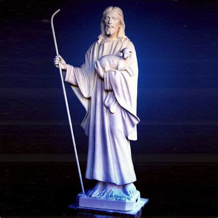 Good Shepherd Statue at Best Price in Mangaluru, Karnataka | Modern Cement Concrete Works ...