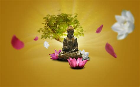 Buddha Lotus Wallpapers - 4k, HD Buddha Lotus Backgrounds on WallpaperBat