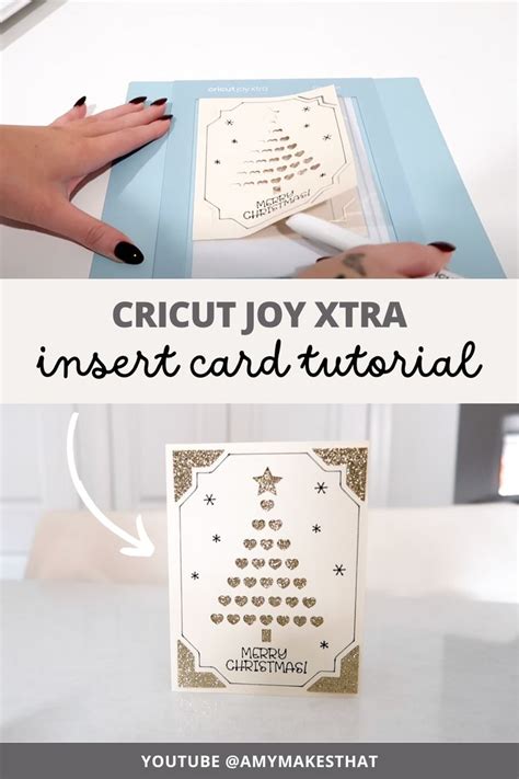 Cricut Joy Xtra Projects | Cricut Insert Cards | Diy christmas cards ...