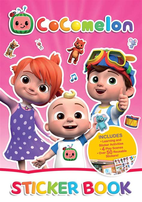 Cocomelon Sticker Book Wholesale