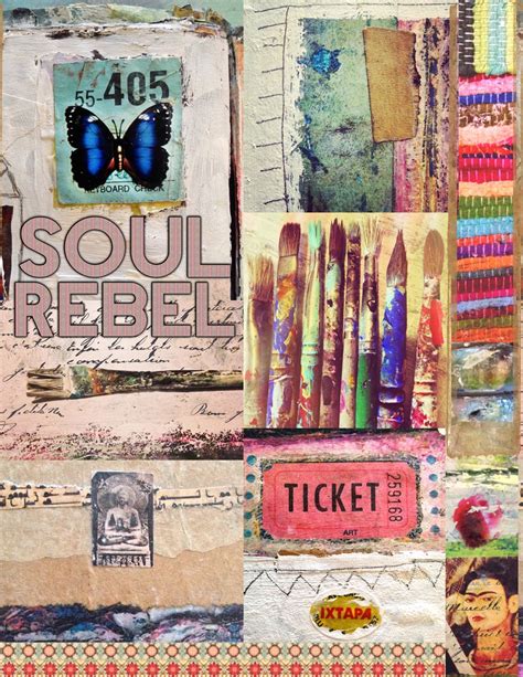 INSTANT DOWNLOAD Art Journal Digital Collage Sheet Soul