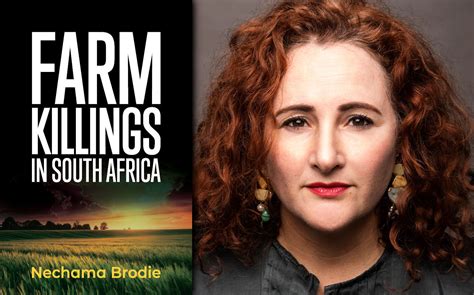 Nechama Brodie new book 'Farm Killings in South Africa'